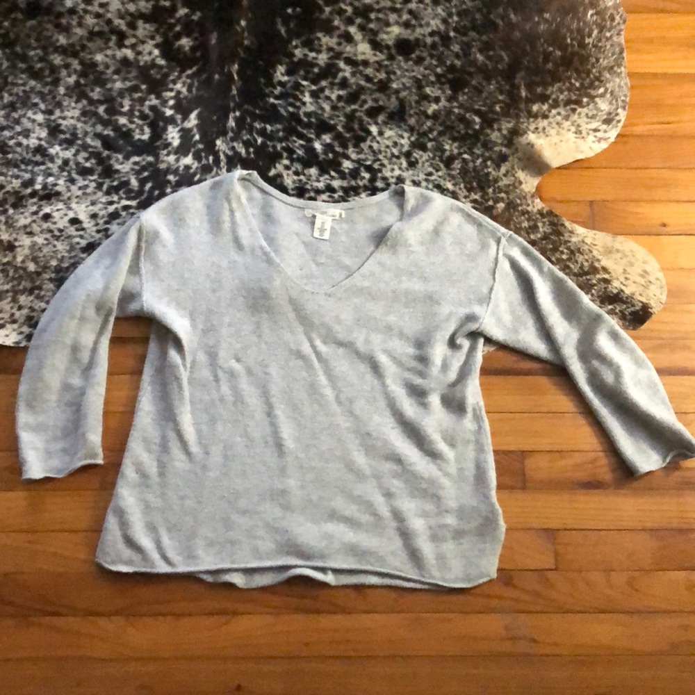 V Neck Slub Shirt